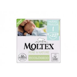 2-5KG MOLTEX PURE & NATURE T1 (22 PAÑALES)